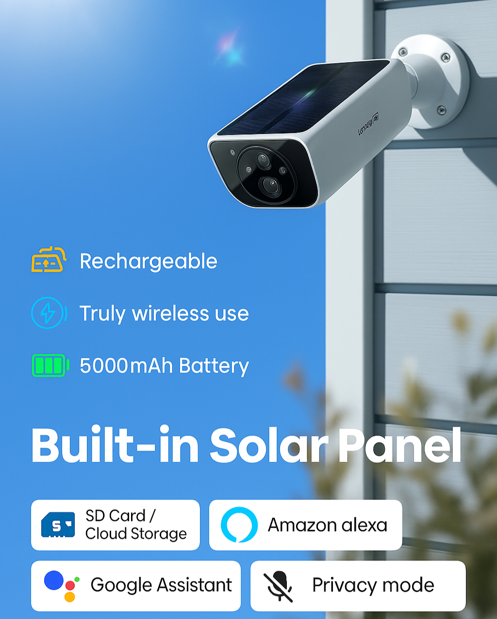 MyWelvia ClearWatch Pro™ Security Camera
