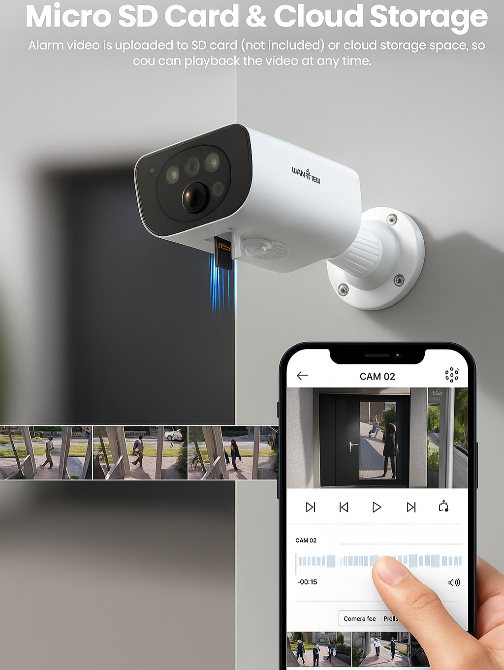 MyWelvia ClearWatch Pro™ Security Camera